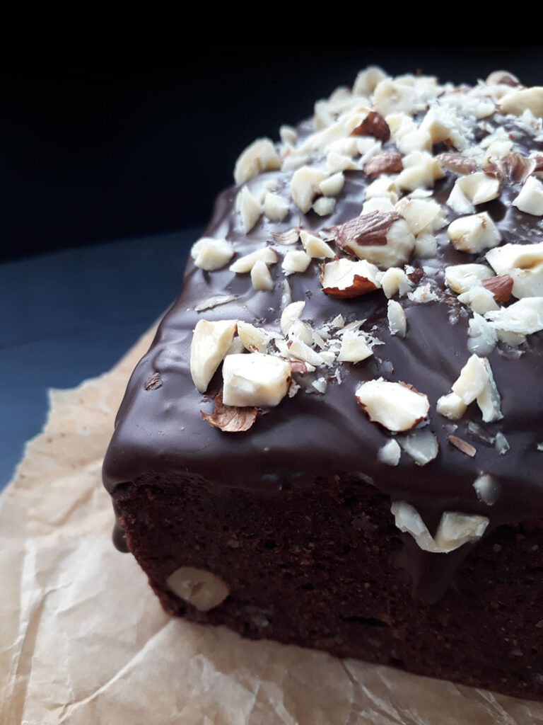 Vegan Gluten-free Hazelnut Chocolate Loaf Recipe