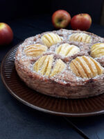 Apple Cake (Vegan, Gluten-free, Oil-free, Fruit-sweetened)